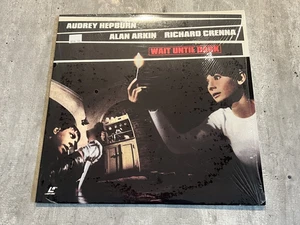 "Wait Until Dark" Widescreen Laserdisc LD - Audrey Hepburn W/ Shrink - Imagen 1 de 3