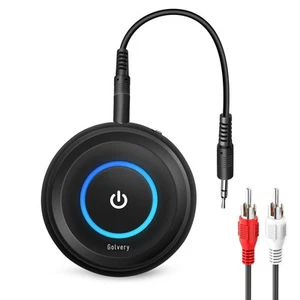 Golvery Bluetooth 5.0 Transmitter Receiver for TV, Aptx LL/FS 40ms Wireless - Picture 1 of 8