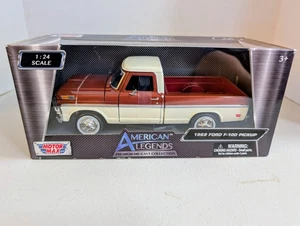 Motor Max American Legends 1969 Ford F-100 Pickup 1/24 New in box - Picture 1 of 3