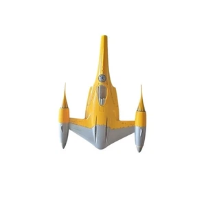 Vintage 1998 Hasbro Star Wars Naboo N-1 Starfighter gelb Spielzeugfahrzeug - Bild 1 von 7