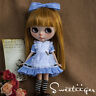 Details about   Blythe Pullip Dal Dress Outfit Dark Blue Denim Shorts Overall Snoopy