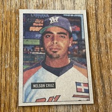 Nelson Cruz 2005 Bowman Heritage Mahogany #252 Rookie RC SP RARE