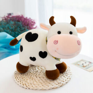 Cartoon Cute Cow Plush Toy Soft Animal Cattle Plush Toy Kawaii Animal Plush $d