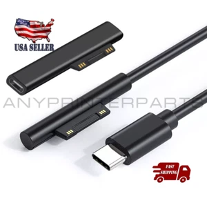 Sonilco Fast Charging USB-C Power Supply Cable or Adapter for Microsoft Surface - Afbeelding 1 van 9