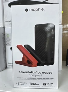 Mophie Powerstation Go Rugged Powerbank Car Jump Starter 2 Ports & Floodlight - Picture 1 of 4