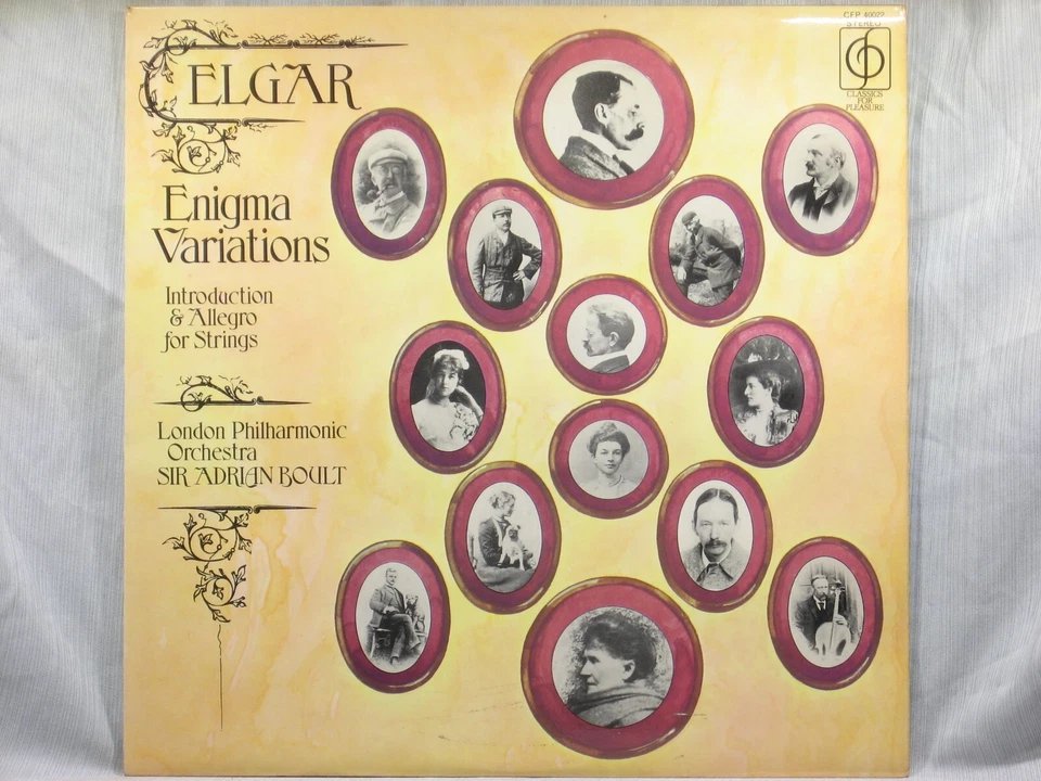 Elgar - Enigma Variations - LPO, Sir Adrian Boult - CFP 40022 - Image 1 of 4
