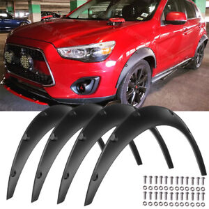 For Mitsubishi Outlander 4.5" Car Fender Flares Extra Wide Body Kit Wheel Arches