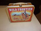Vintage 1977 Ohio Art "Wild Frontier~Go West" Metal Lunchbox With Spinner Game