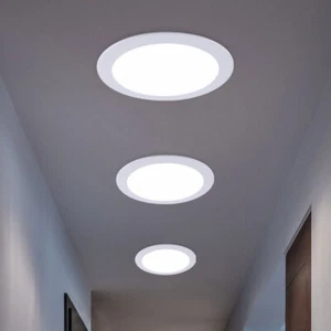 Deckenpanel Einbauleuchte Deckenlampe Wohnzimmerleuchte 1 flammig LED 3er Set - Bild 1 von 9
