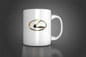 LEXUS Becher, LEXUS gold personalisiert MUG, LEXUS Kaffee Tee MUG - Bild 1 von 5