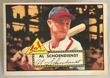 1952 Topps - Red Schoendienst - #91 - St. Louis Cardinals - VG+