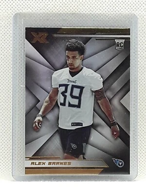 Alex Barnes 2019 Panini XR Football - RC #161 - Tennessee Titans - Image 1 of 2