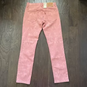 Neu mit Etikett Levi’s 511 Slim Aldo Tee Rose rosa Blumen Jeans SELTEN Größe 32 x 32 - Bild 1 von 10