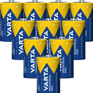 10 x VARTA Industrial PRO Alkaline Batterie 1,5V D LR20 MN1300 Mono