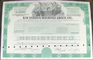 Bond RJR Nabisco Holdings Group, Inc., Payee Rauscher Pierce Refsnes Inc. 1990. - Picture 1 of 2