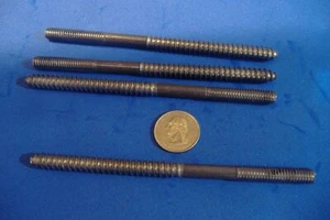 LOT OF FOUR 5/16-18 X 5 1/2" HANGER BOLTS WOOD / MACHINE - Picture 1 of 2