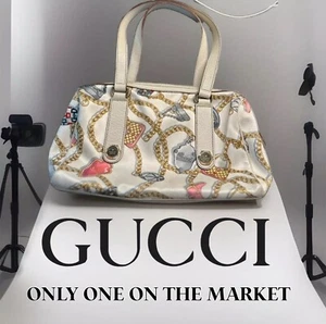 AUTH. RARE STUNNING Gucci Charmy Hand Bag Purse Pocketbook Handbag For Men Women - Picture 1 of 22