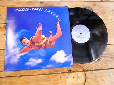 JACQUES HIGELIN TOMBE DU CIEL LP 33T VINYLE EX COVER EX ORIGINAL 1988 - Photo 1/4