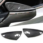Pair Carbon Fiber Door Side Mirror Cap Fit For Lexus Is300 Is350 Is500 2021-2024
