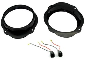 Kit de anillos adaptadores de altavoces para puerta delantera SAK-1517 17 cm para Ford Fiesta Focus Kuga - Imagen 1 de 1