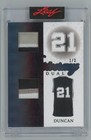 2023 Leaf Superlative Aristocracy Dual Black Jersey Tim Duncan 1/3 A-24 EW1