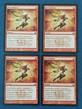 MTG 4x Electrickery x4 NM Return to Ravnica Magic Playset Red Pauper Common