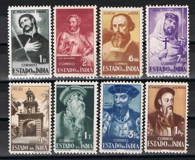Índia 1946, set completo Af. 376 a 383 MH CV 29,20€ / $33.70 - Image 1 of 2