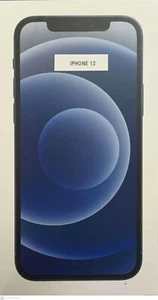 Original Apple Empty Box iPhone 12 Black(No accessories/No Manual) - Picture 1 of 3