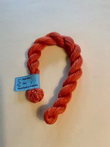 Silk Perle 25 meters Gumnut Buds Hand-dye Red #829 1 ply Popular Australian - Picture 1 of 1