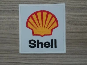 SHELL Oil & GAS Car MotoGP Motor Sport Racing Embroidered Iron on Patch or SEW - Picture 1 of 3