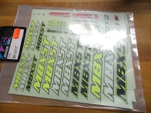 MUGEN E0023 Decals ( 3 sheet ) MBX5T - Picture 1 of 1