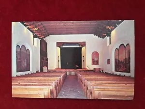 MUSEUM OF NEW MEXICO-SAINT FRANCIS AUDITORIUM INTERIOR VINTAGE POSTCARD - Picture 1 of 2