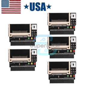 5pcs Compact Flash CF to 3.5 Female 40 Pin IDE Bootable Adapter Converter Card - Afbeelding 1 van 9