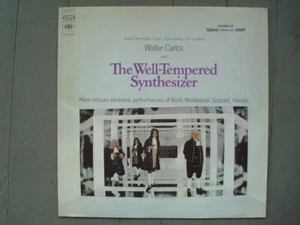 WALTER CARLOS WELL TEMPERED SYNTHESIZER MOOG RECORD - Picture 1 of 1