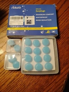 Schiara Earplugs for Sleeping 8 Pair 16 Pieces Moldable Noise Cancelling NEW - Picture 1 of 5