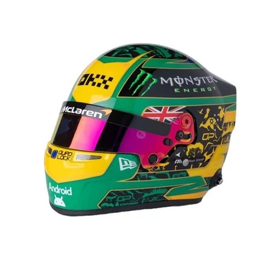 BELL 1/2 Scale Helmet Oscar Piastri McLaren F1 Team 2025 Australian Grand Prix - Image 1 of 4