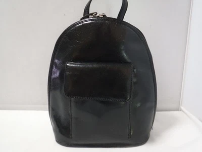 G2 De Colección Años 90 Wilson Cuero Negro Convertible Bolso Mochila Bandolera Cartera India Foto 1 de 4