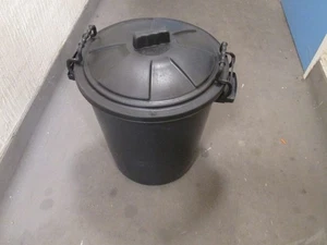 50 litre black heavy duty plastic storage unit - Picture 1 of 3