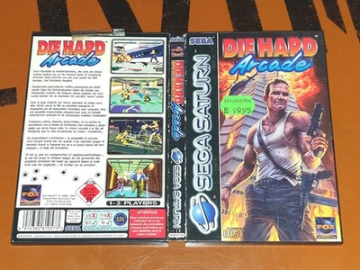 SEGA SATURN Spiel : Die Hard Arcade - gut, komplett - USK18 - Bild 1 von 3