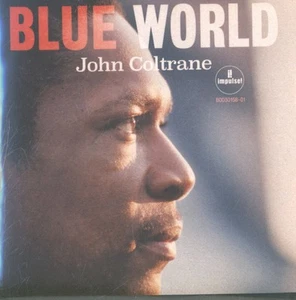 John Coltrane Blue World CD Impulse watermarked promo CD with paper wrap-around - Bild 1 von 3