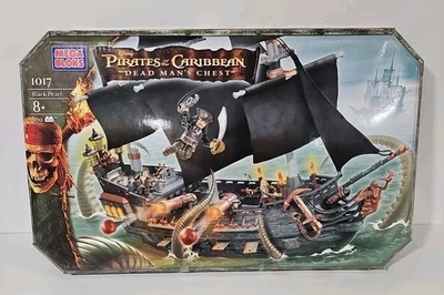 MEGA BLOKS BLACK PEARL 1017 Pirates of the Caribbean Dead Man's Chest NISB Ship - Image 1 of 4