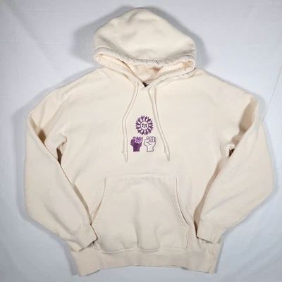 Sudadera con Capucha Obey Worldwide Talla M Paz Justicia Igualdad Bordada Foto 1 de 4