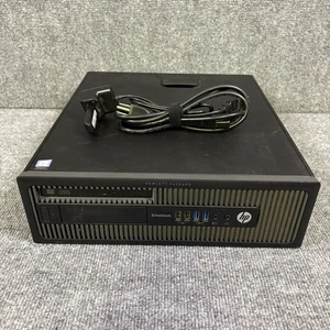 HP EliteDesk 800 G1 SFF Core i5-4590 3.30GHz 8GB SSD Windows 10 Desktop Tested - Afbeelding 1 van 13