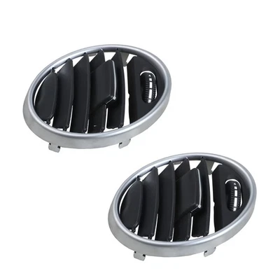 2x Toma de ventilación de aire del calentador de aire del tablero central para Mercedes-Benz GL350 450 500 550 Foto 1 de 4