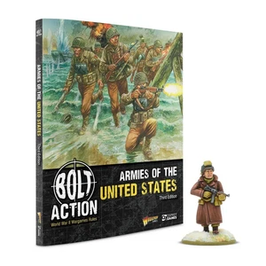 Bolt Action Armies of the United States Third Edition with James McNiece Figure - Picture 1 of 3