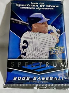 2009 Upper Deck Baseball SPECTRUM Factory Sealed Pack! Look for Autos! - Picture 1 of 8
