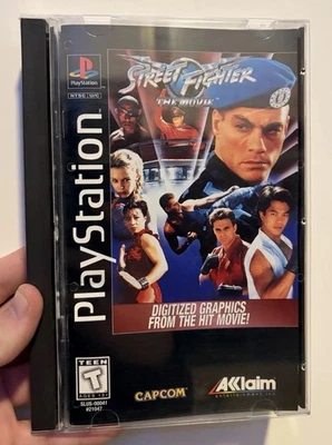 Street Fighter The Movie - Long Box- Sony PlayStation 1 (PSone / PS1) - CIB  - Image 1 of 4