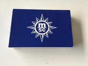MODIANO 2 DECK SEALED PLAYING CARDS WITH MSC CRUISES BOX - Picture 1 of 4