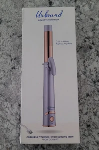 Unbound, Beauty in Motion, Curling Iron, Cordless, Titanium, 1-Inch, CONAIR - Picture 1 of 4