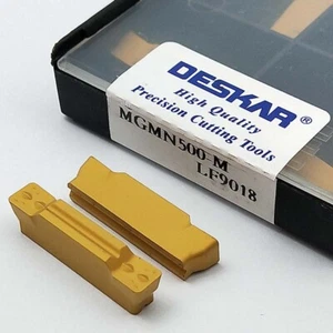 10PC MGMN500-M LF9018 5mm cutting blade Grooving carbide blade for steel MGMN500 - Imagen 1 de 7